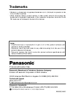 Preview for 57 page of Panasonic PTLB20NTU - PROJECTOR- NETWORK IB User Manual