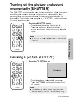 Preview for 29 page of Panasonic PTLB30NTU - LCD PROJECTOR - MULTI-LANG Operating Instructions Manual