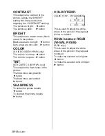 Preview for 38 page of Panasonic PTLB30NTU - LCD PROJECTOR - MULTI-LANG Operating Instructions Manual