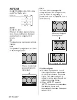 Preview for 42 page of Panasonic PTLB30NTU - LCD PROJECTOR - MULTI-LANG Operating Instructions Manual