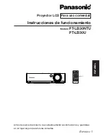 Preview for 77 page of Panasonic PTLB30NTU - LCD PROJECTOR - MULTI-LANG Operating Instructions Manual