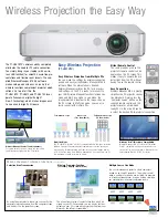 Preview for 2 page of Panasonic PTLB51NTU - LCD PROJECTOR - MULTI LANGUAGE Information Sheet