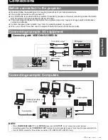 Preview for 17 page of Panasonic PTLB75NTU - LCD PROJECTOR Operating Instructions Manual