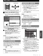 Preview for 37 page of Panasonic PTLB75NTU - LCD PROJECTOR Operating Instructions Manual