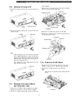 Preview for 17 page of Panasonic PTLB80NTU - LCD PROJECTOR Service Manual