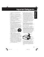 Preview for 3 page of Panasonic PV-DV102 Operating Instructions Manual