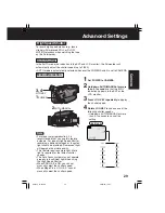 Предварительный просмотр 29 страницы Panasonic PV-DV102 Operating Instructions Manual