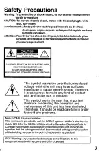 Preview for 3 page of Panasonic PV-V4G21 Operating Instructions Manual