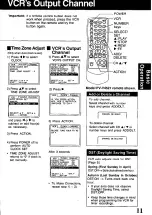 Preview for 11 page of Panasonic PV-V4G21 Operating Instructions Manual