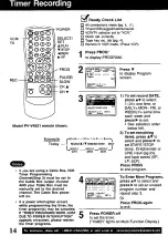 Preview for 14 page of Panasonic PV-V4G21 Operating Instructions Manual