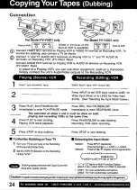 Preview for 24 page of Panasonic PV-V4G21 Operating Instructions Manual