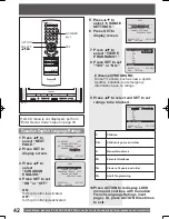 Предварительный просмотр 42 страницы Panasonic PVDF204 - DVD/VCR/TV COM Operating Instructions Manual