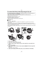 Предварительный просмотр 17 страницы Panasonic RB-HF520B Operating Instructions Manual