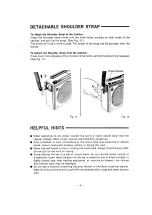 Предварительный просмотр 10 страницы Panasonic RF-1130 Operating Instructions Manual