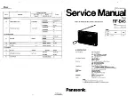 Preview for 2 page of Panasonic RF-B45 Service Manual