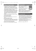 Предварительный просмотр 3 страницы Panasonic RP-SDUC32GAK Operating Instructions Manual