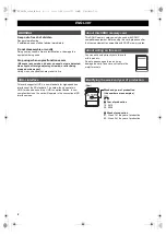 Предварительный просмотр 2 страницы Panasonic RP-SDUT32GAK Operating Instructions Manual