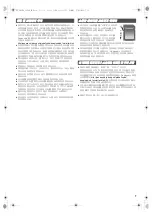 Предварительный просмотр 7 страницы Panasonic RP-SDUT32GAK Operating Instructions Manual