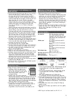 Предварительный просмотр 5 страницы Panasonic RP-SDZA64GAK Operating Instructions Manual