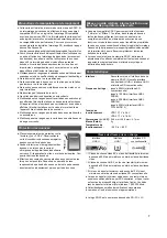 Предварительный просмотр 7 страницы Panasonic RP-SDZA64GAK Operating Instructions Manual