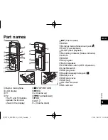 Предварительный просмотр 5 страницы Panasonic RR-XS410 Operating Instructions Manual