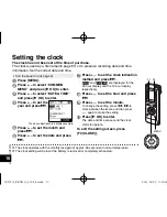 Предварительный просмотр 10 страницы Panasonic RR-XS410 Operating Instructions Manual