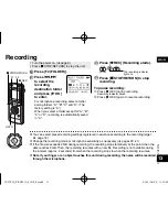 Предварительный просмотр 13 страницы Panasonic RR-XS410 Operating Instructions Manual