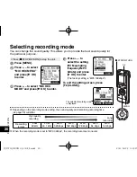 Предварительный просмотр 20 страницы Panasonic RR-XS410 Operating Instructions Manual