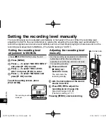 Предварительный просмотр 22 страницы Panasonic RR-XS410 Operating Instructions Manual