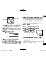 Предварительный просмотр 23 страницы Panasonic RR-XS410 Operating Instructions Manual