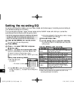 Предварительный просмотр 24 страницы Panasonic RR-XS410 Operating Instructions Manual