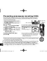 Предварительный просмотр 26 страницы Panasonic RR-XS410 Operating Instructions Manual