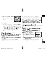 Предварительный просмотр 31 страницы Panasonic RR-XS410 Operating Instructions Manual