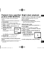 Предварительный просмотр 35 страницы Panasonic RR-XS410 Operating Instructions Manual