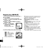 Предварительный просмотр 36 страницы Panasonic RR-XS410 Operating Instructions Manual