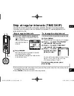 Предварительный просмотр 37 страницы Panasonic RR-XS410 Operating Instructions Manual