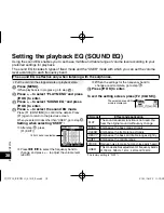 Предварительный просмотр 38 страницы Panasonic RR-XS410 Operating Instructions Manual