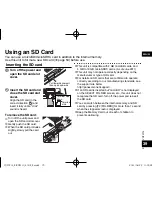 Предварительный просмотр 39 страницы Panasonic RR-XS410 Operating Instructions Manual