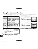 Предварительный просмотр 40 страницы Panasonic RR-XS410 Operating Instructions Manual