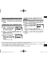 Предварительный просмотр 43 страницы Panasonic RR-XS410 Operating Instructions Manual