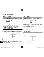 Предварительный просмотр 52 страницы Panasonic RR-XS410 Operating Instructions Manual