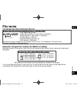 Предварительный просмотр 61 страницы Panasonic RR-XS410 Operating Instructions Manual