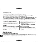 Предварительный просмотр 82 страницы Panasonic RR-XS410 Operating Instructions Manual