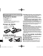 Предварительный просмотр 86 страницы Panasonic RR-XS410 Operating Instructions Manual