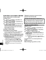 Предварительный просмотр 94 страницы Panasonic RR-XS410 Operating Instructions Manual