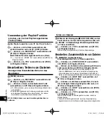 Предварительный просмотр 100 страницы Panasonic RR-XS410 Operating Instructions Manual