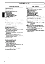 Preview for 8 page of Panasonic RX-DT610 Operating Instructions Manual