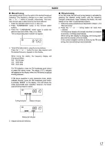 Preview for 17 page of Panasonic RX-DT610 Operating Instructions Manual