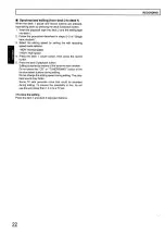 Preview for 22 page of Panasonic RX-DT610 Operating Instructions Manual