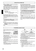 Preview for 24 page of Panasonic RX-DT610 Operating Instructions Manual